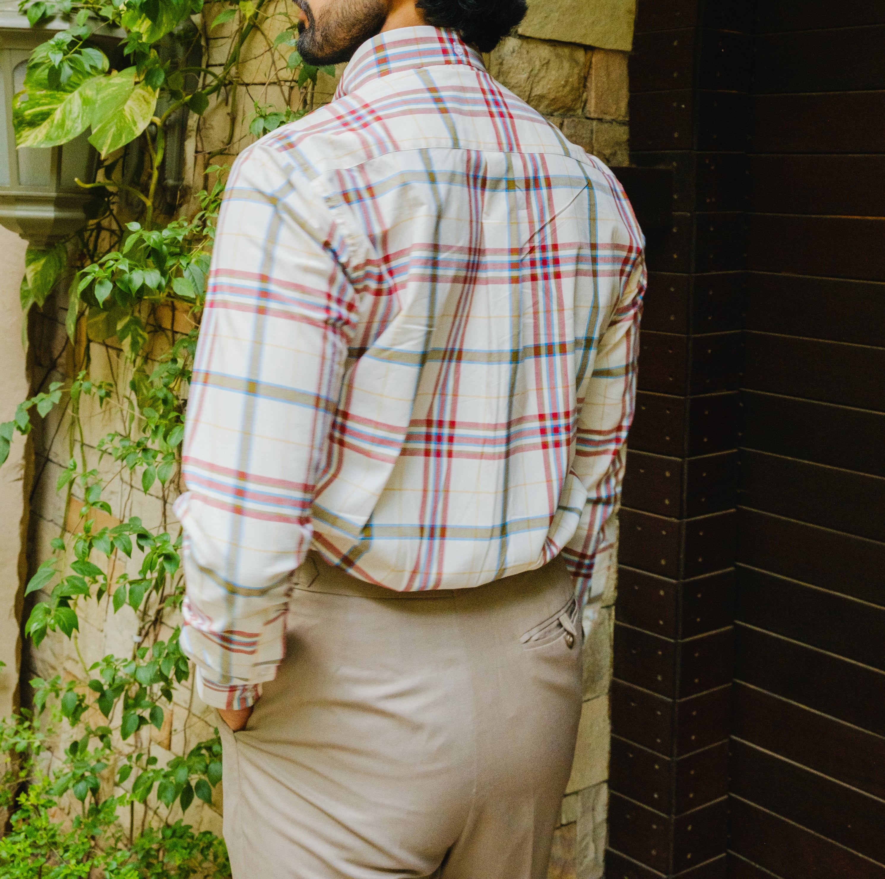 FAIRFIELD MADRAS CHECK BUTTON-DOWN SHIRT