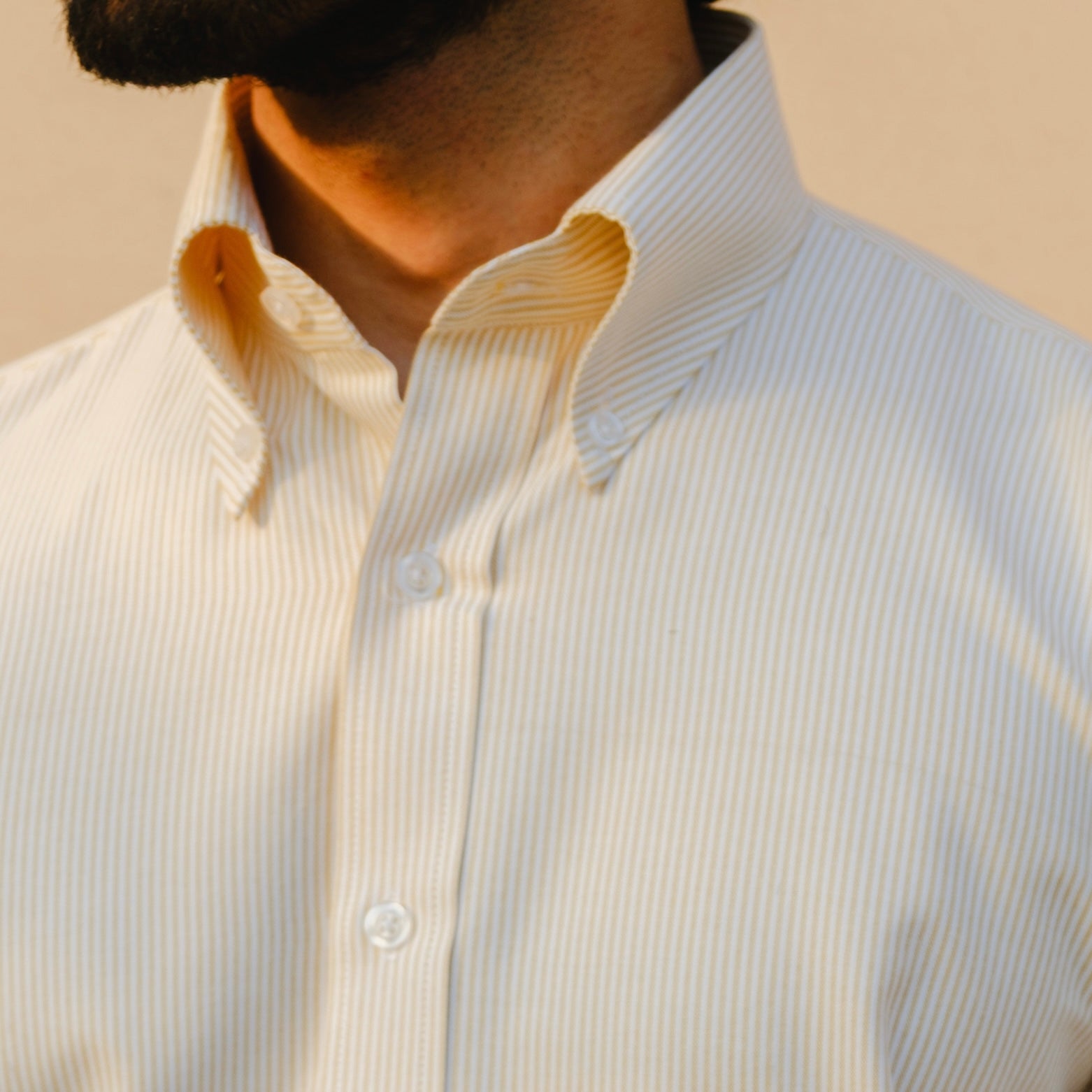 SAVONA PINSTRIPE BUTTON DOWN SHIRT