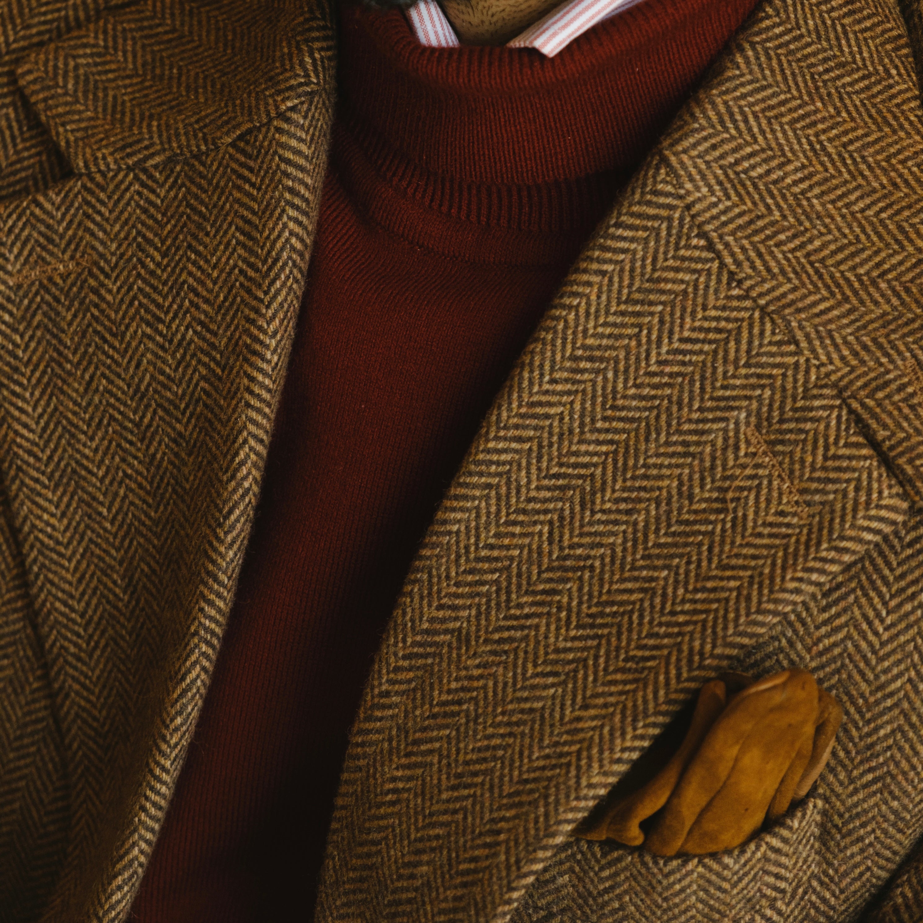 MONTEBELLO HERRINGBONE SPORTS COAT