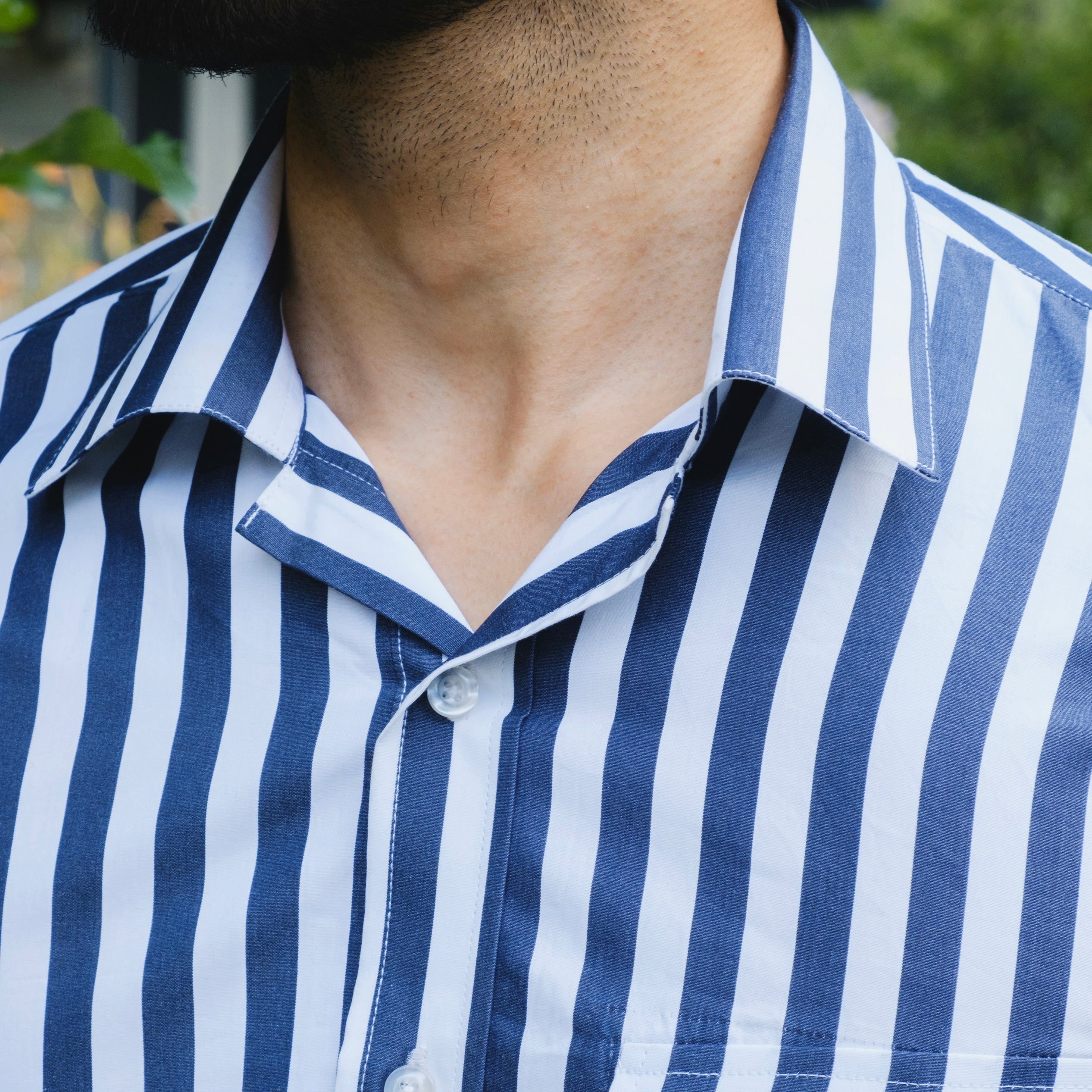 VARENNA CAPRI POCKET CUBAN COLLAR SHIRT