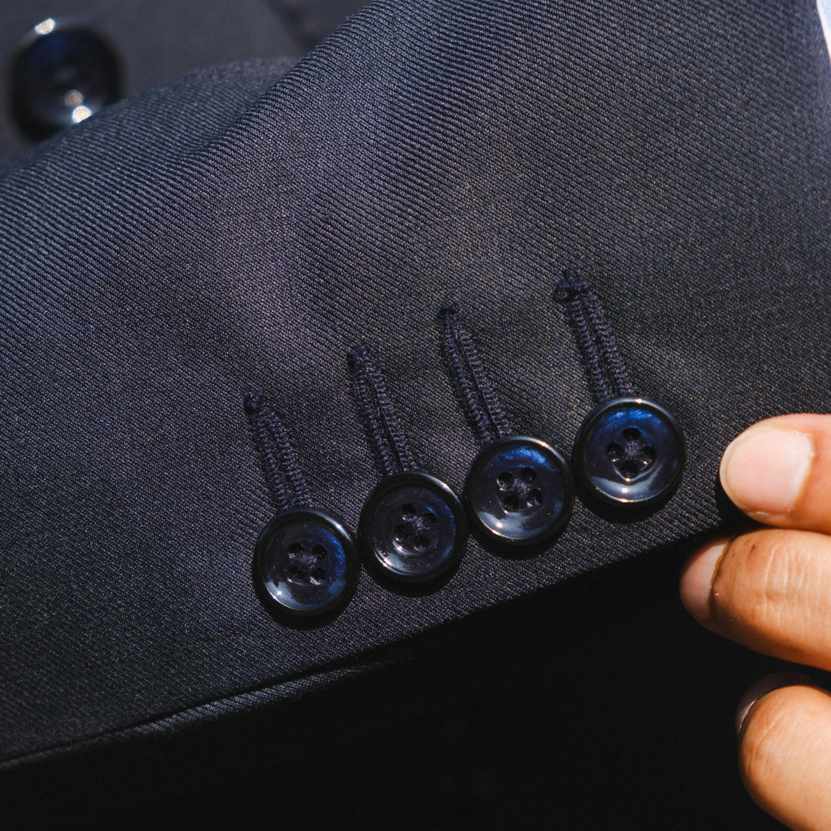 THE HARBOUR NAVY SUPER 160s ESSENTIAL SUIT