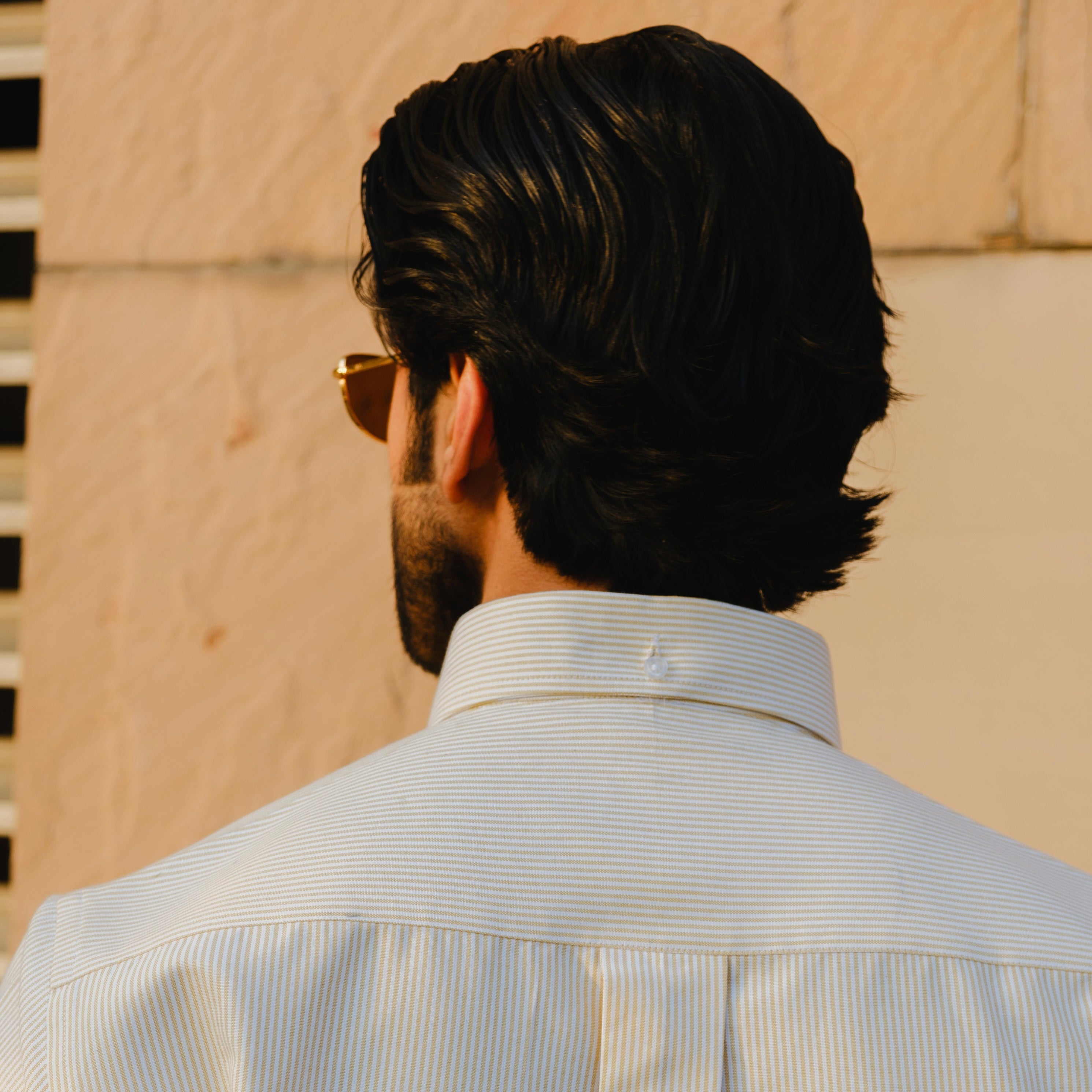 SAVONA PINSTRIPE BUTTON DOWN SHIRT