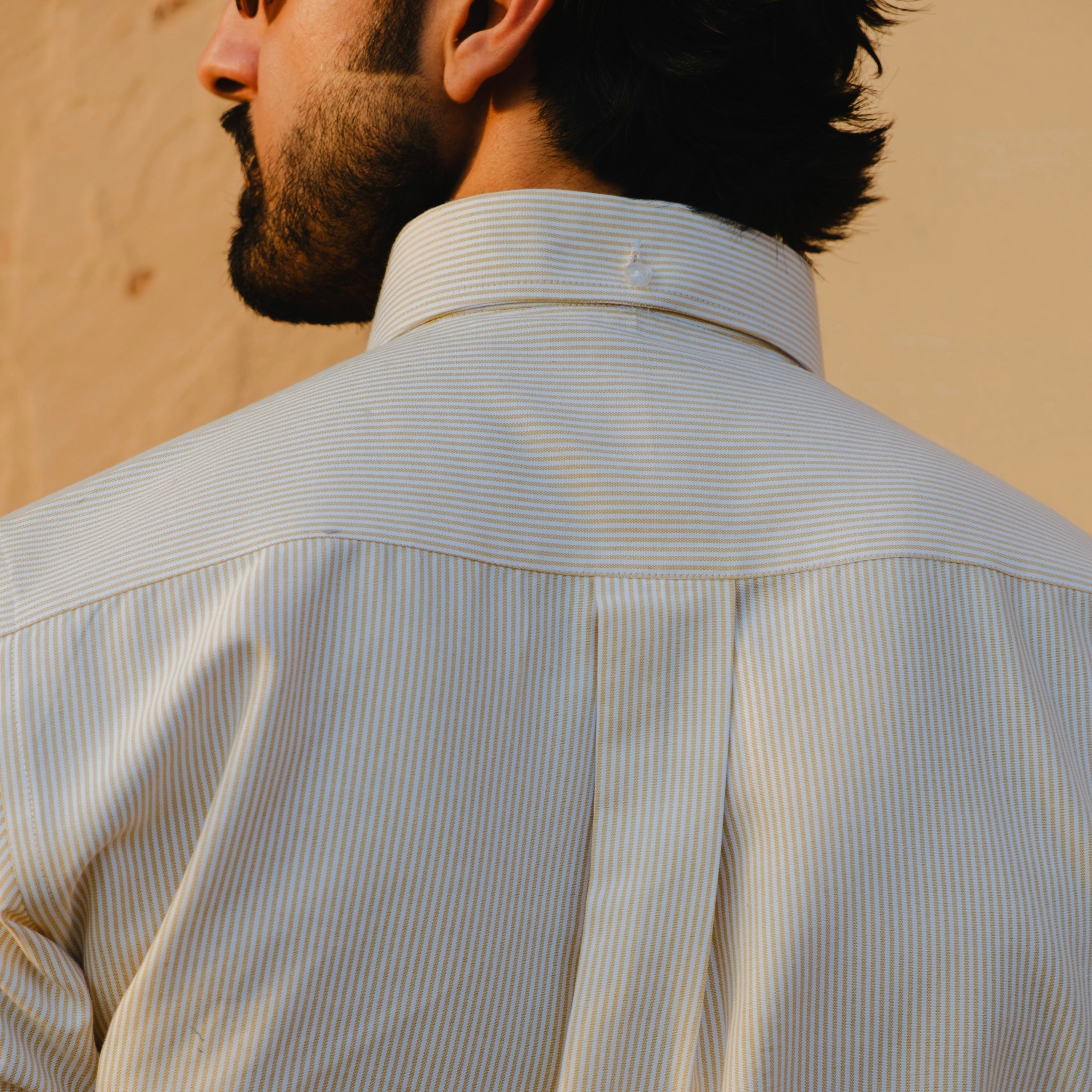 SAVONA PINSTRIPE BUTTON DOWN SHIRT