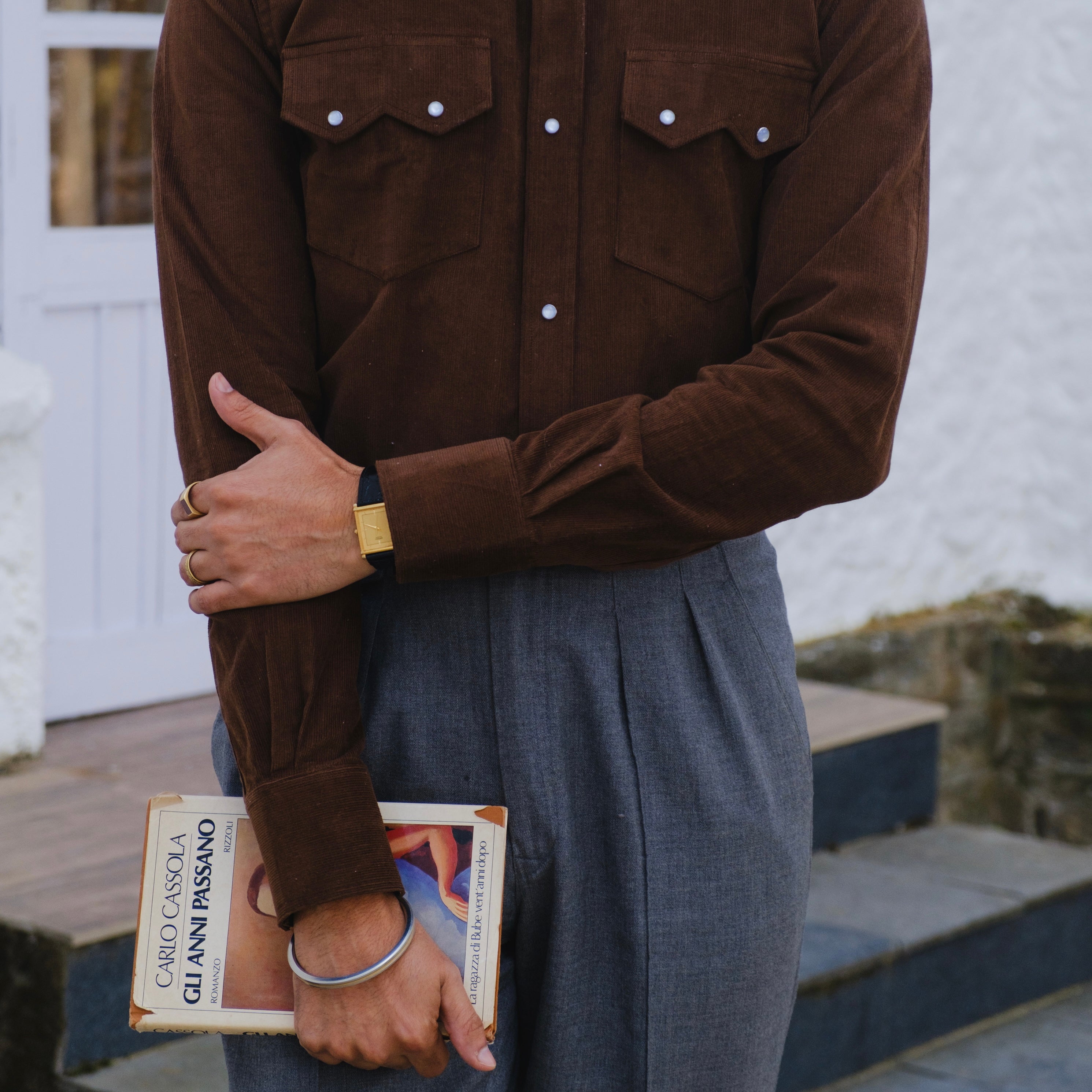 CORTONA CORDUROY WESTERN SHIRT