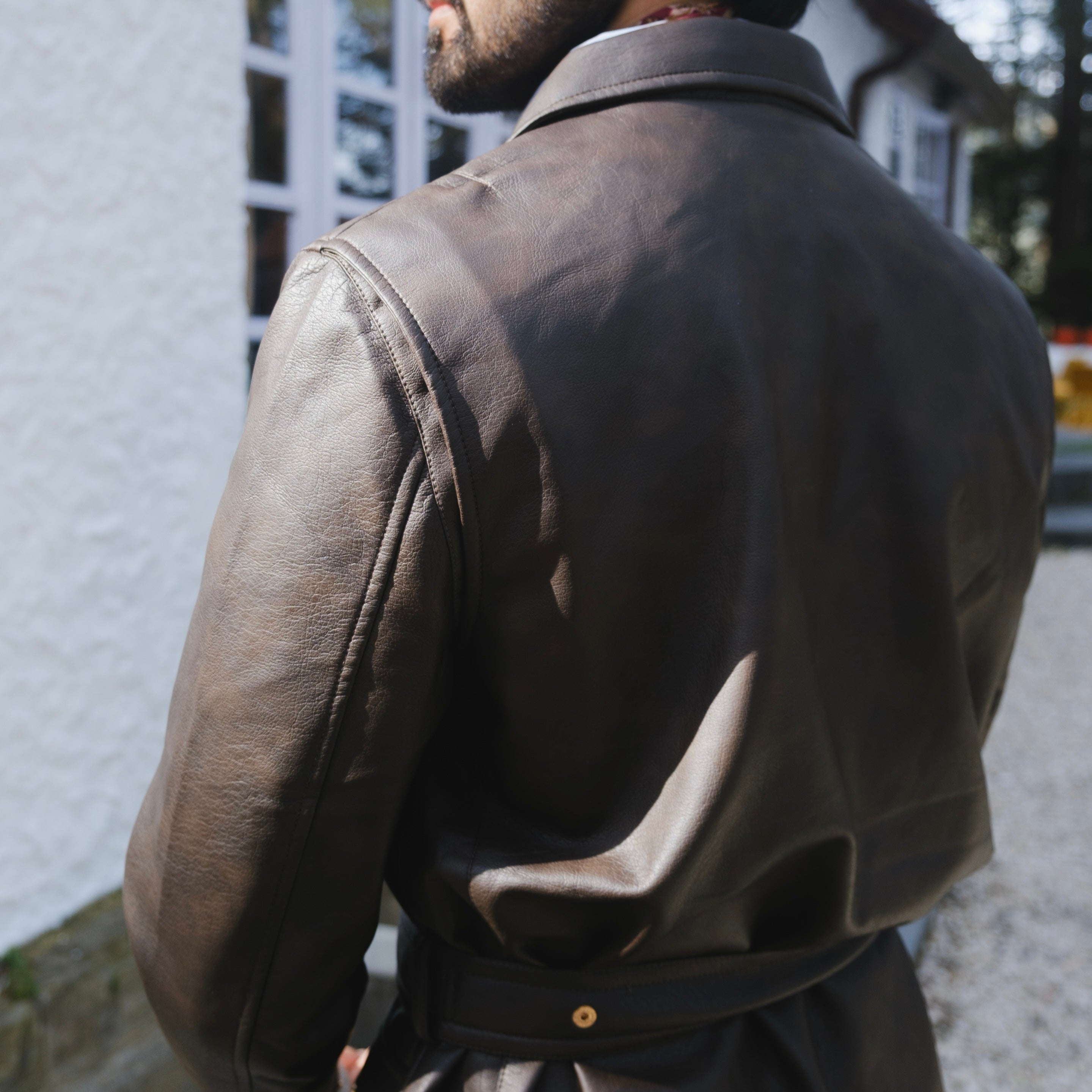 TUSCAN HERITAGE TWIN TRACK LEATHER JACKET