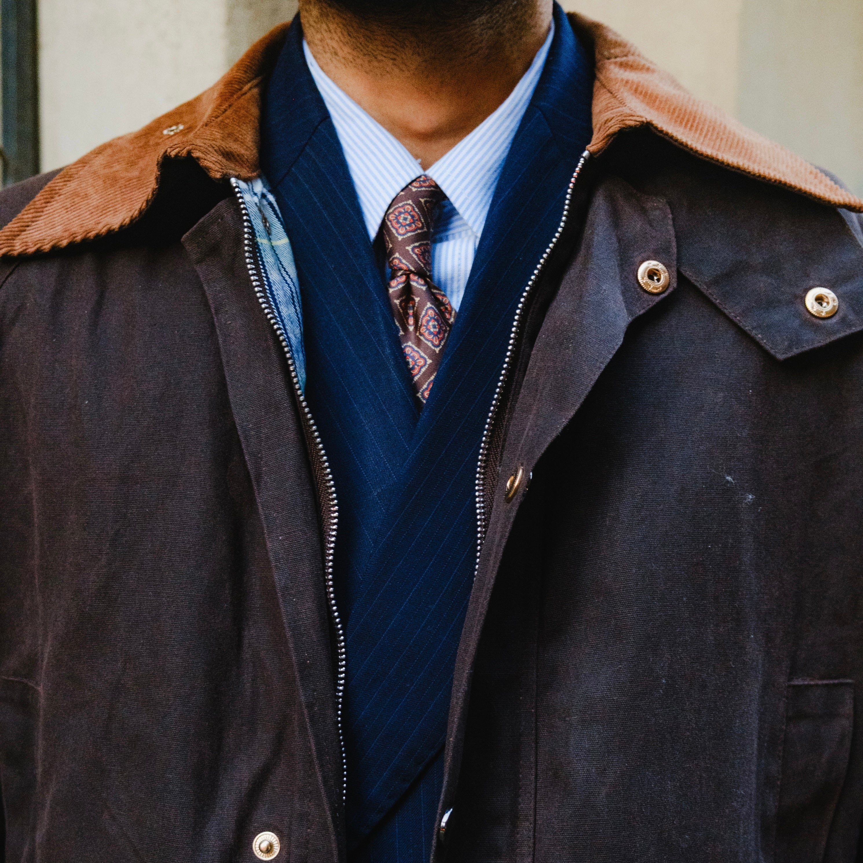 CRANFORD LONG WAX JACKET