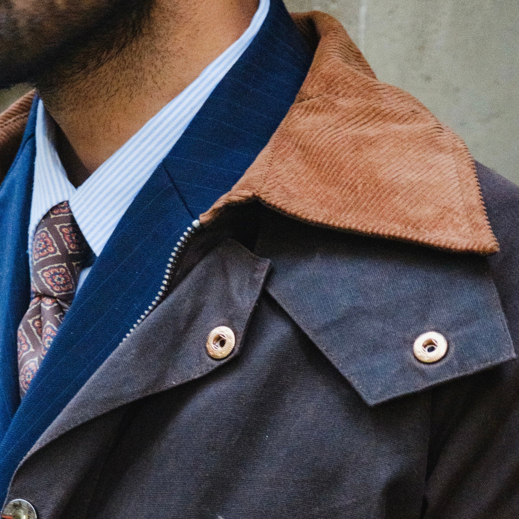 CRANFORD LONG WAX JACKET
