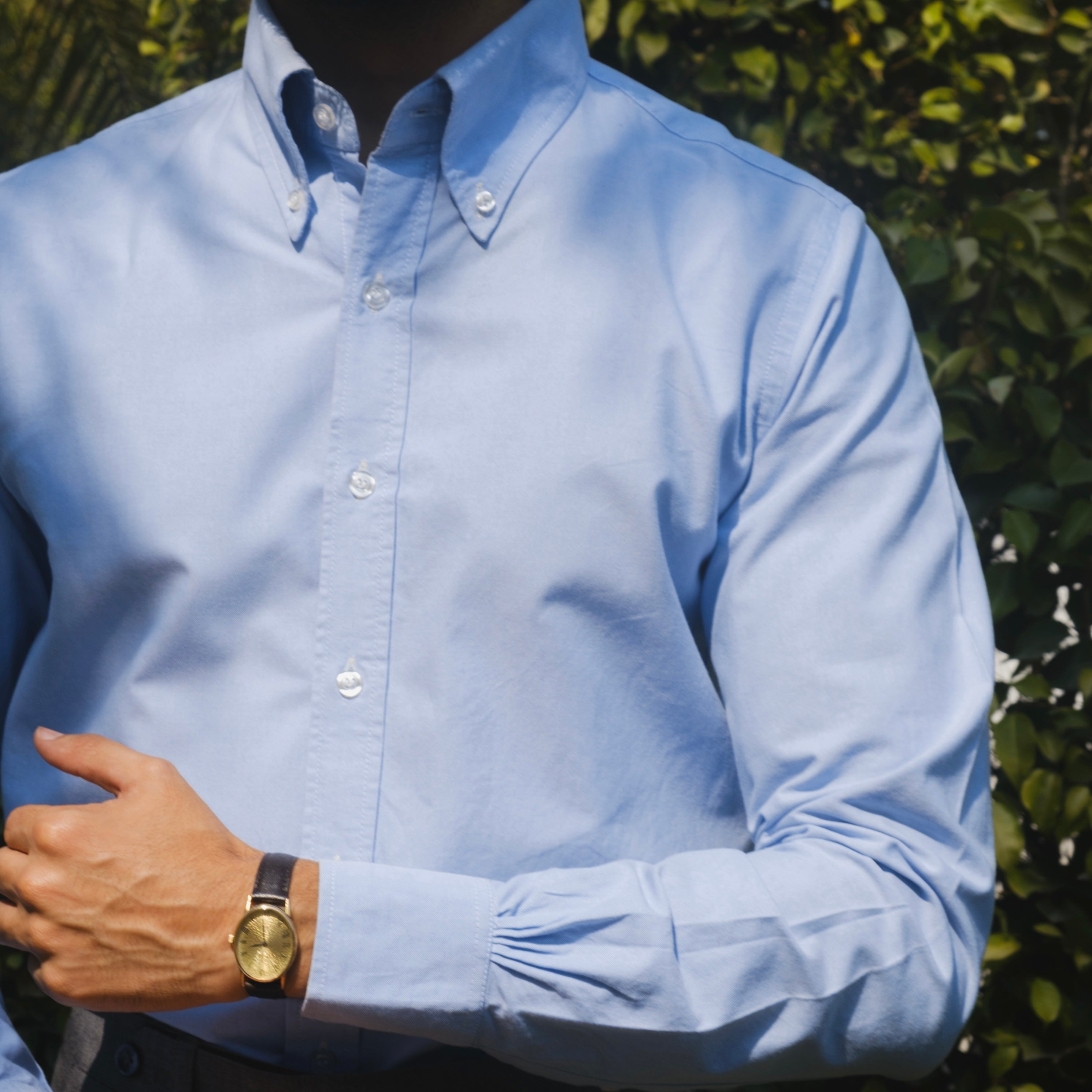 BRESCIA OXFORD SKY BLUE BUTTON DOWN SHIRT