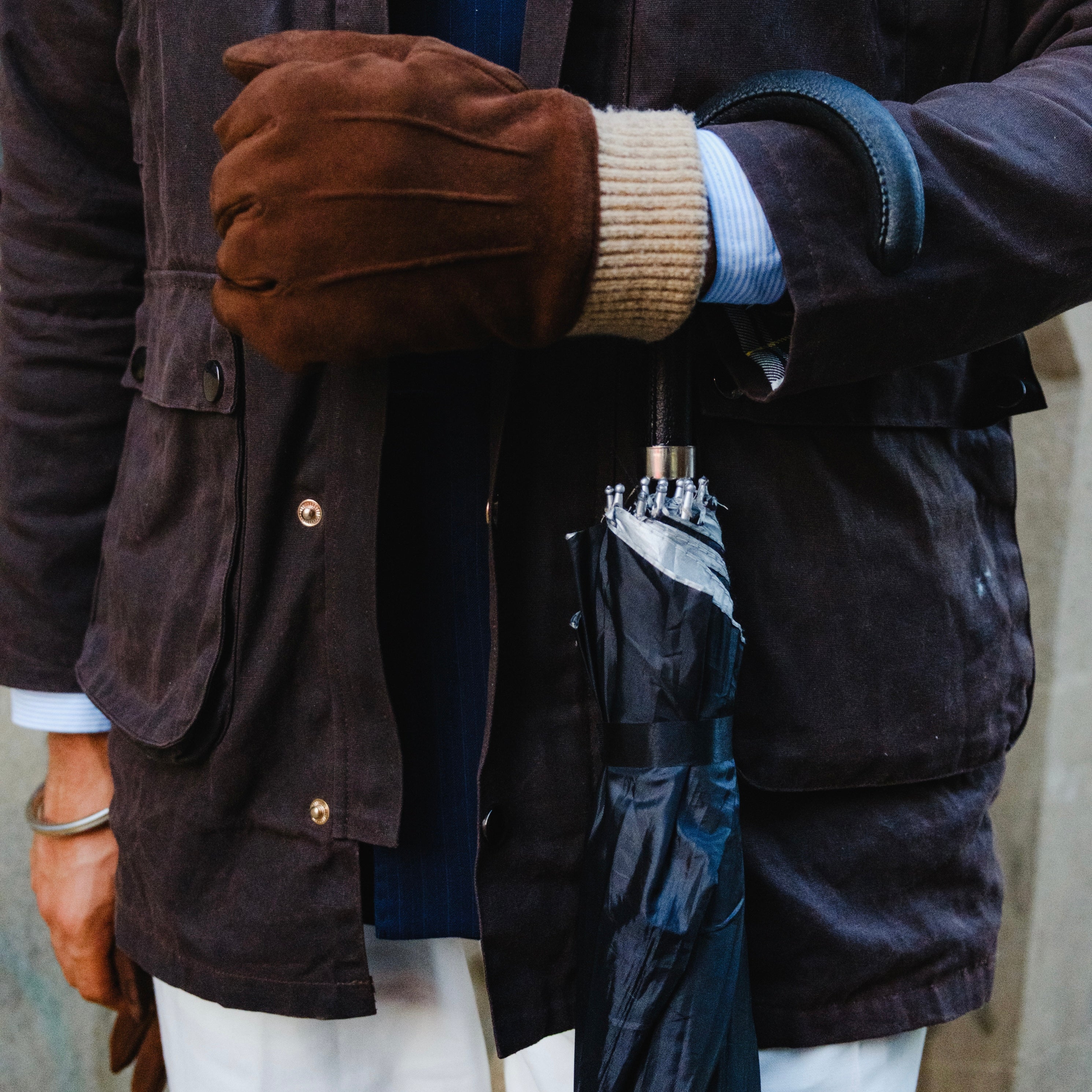 CRANFORD LONG WAX JACKET
