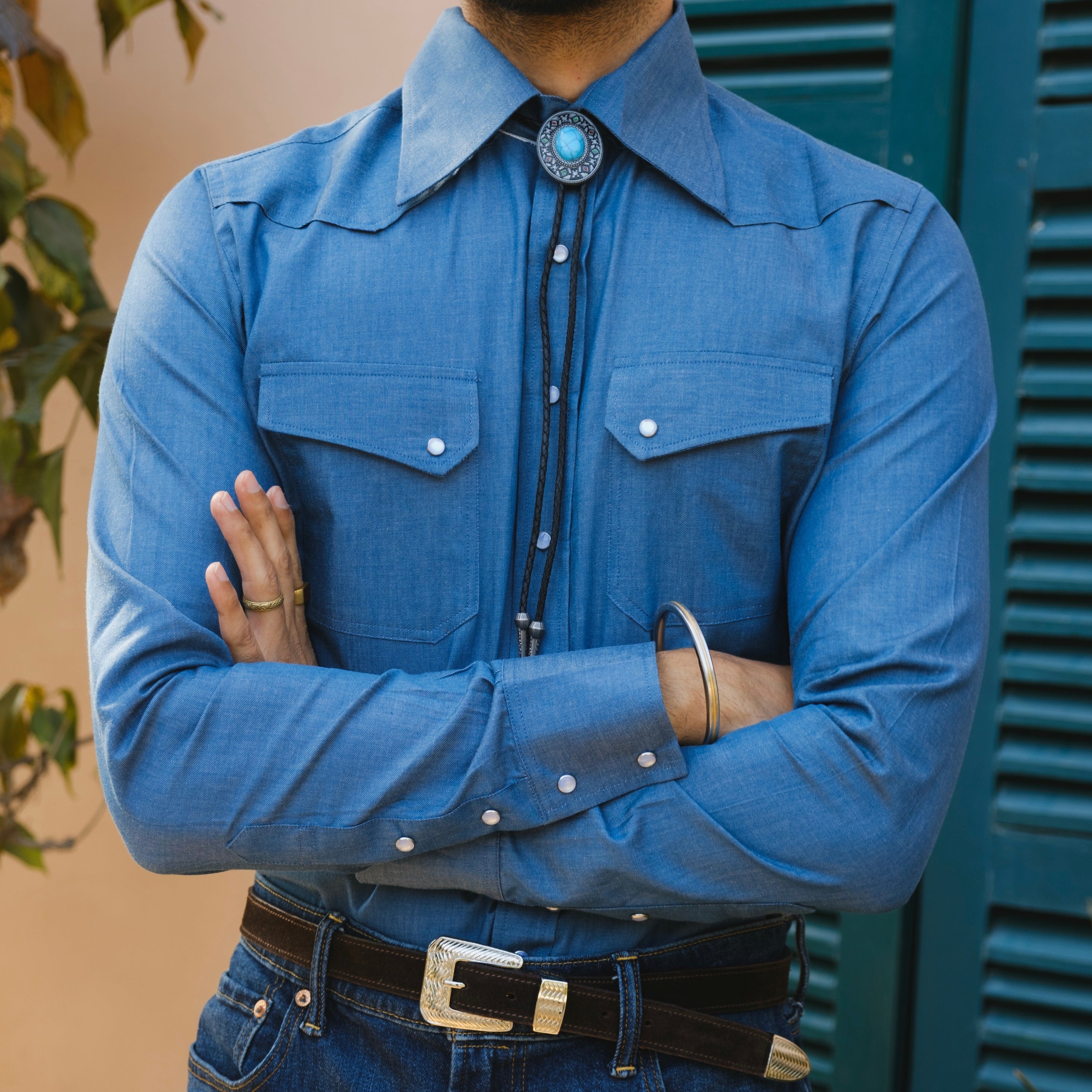 RANCHERO WESTERN DENIM SHIRT