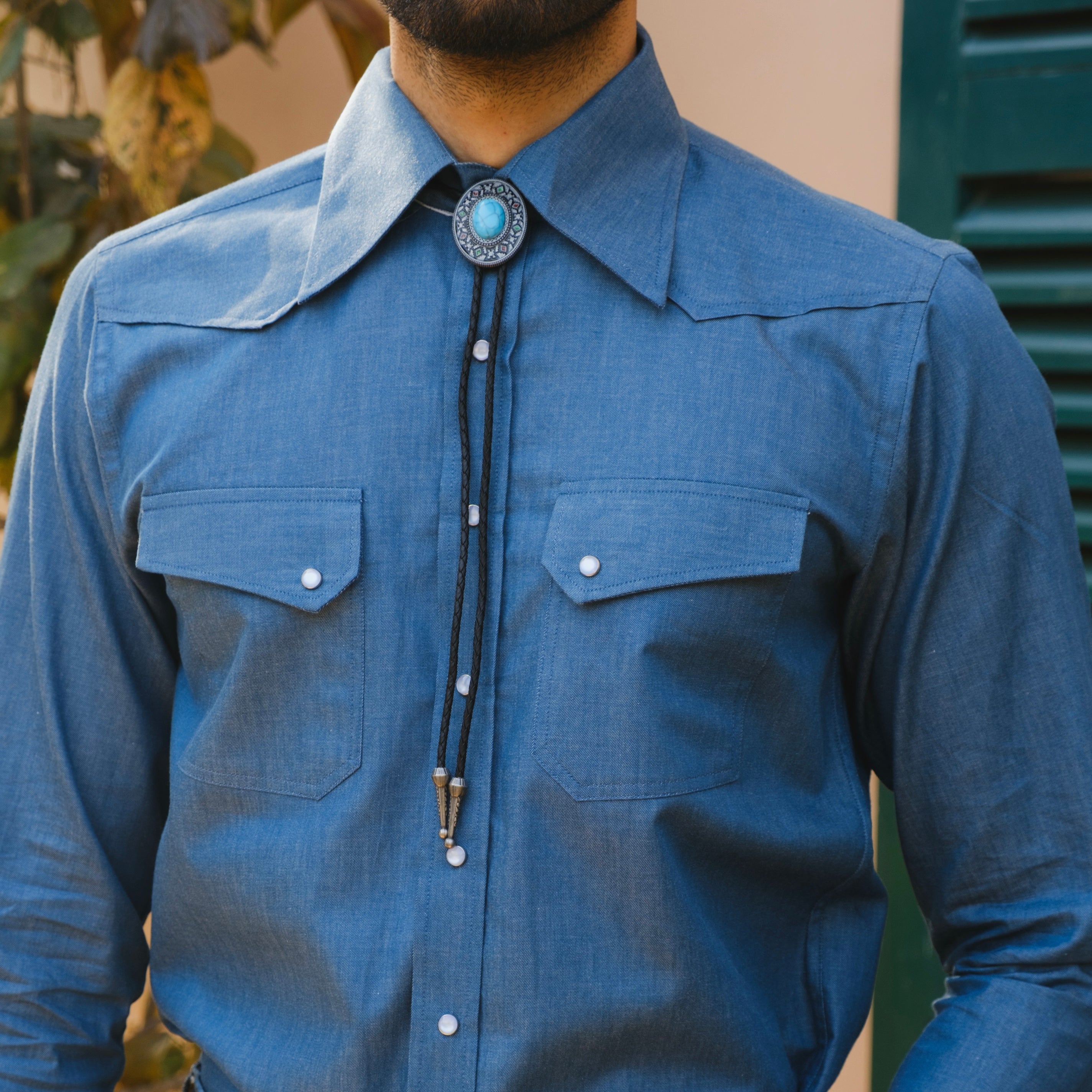 RANCHERO WESTERN DENIM SHIRT