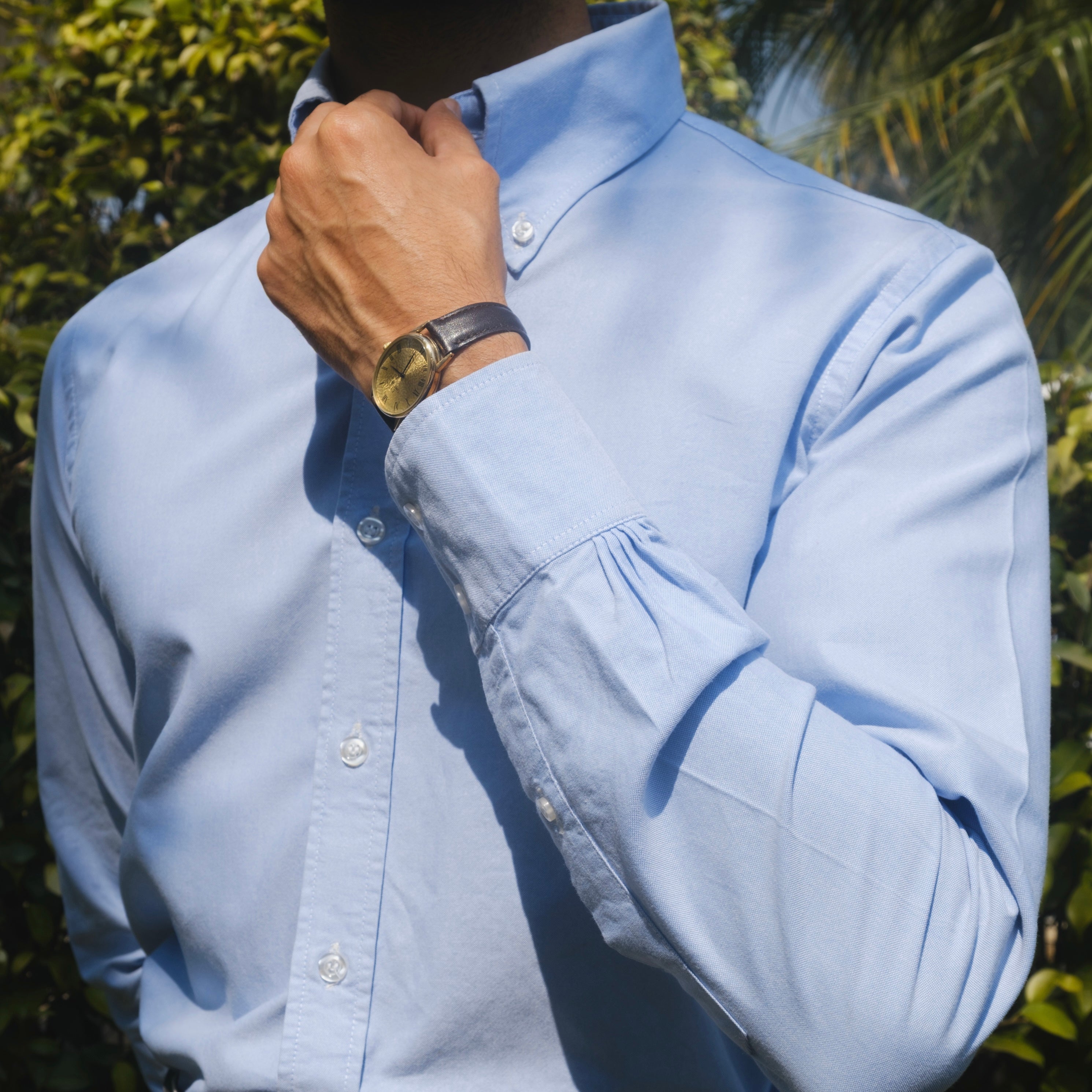 BRESCIA OXFORD SKY BLUE BUTTON DOWN SHIRT