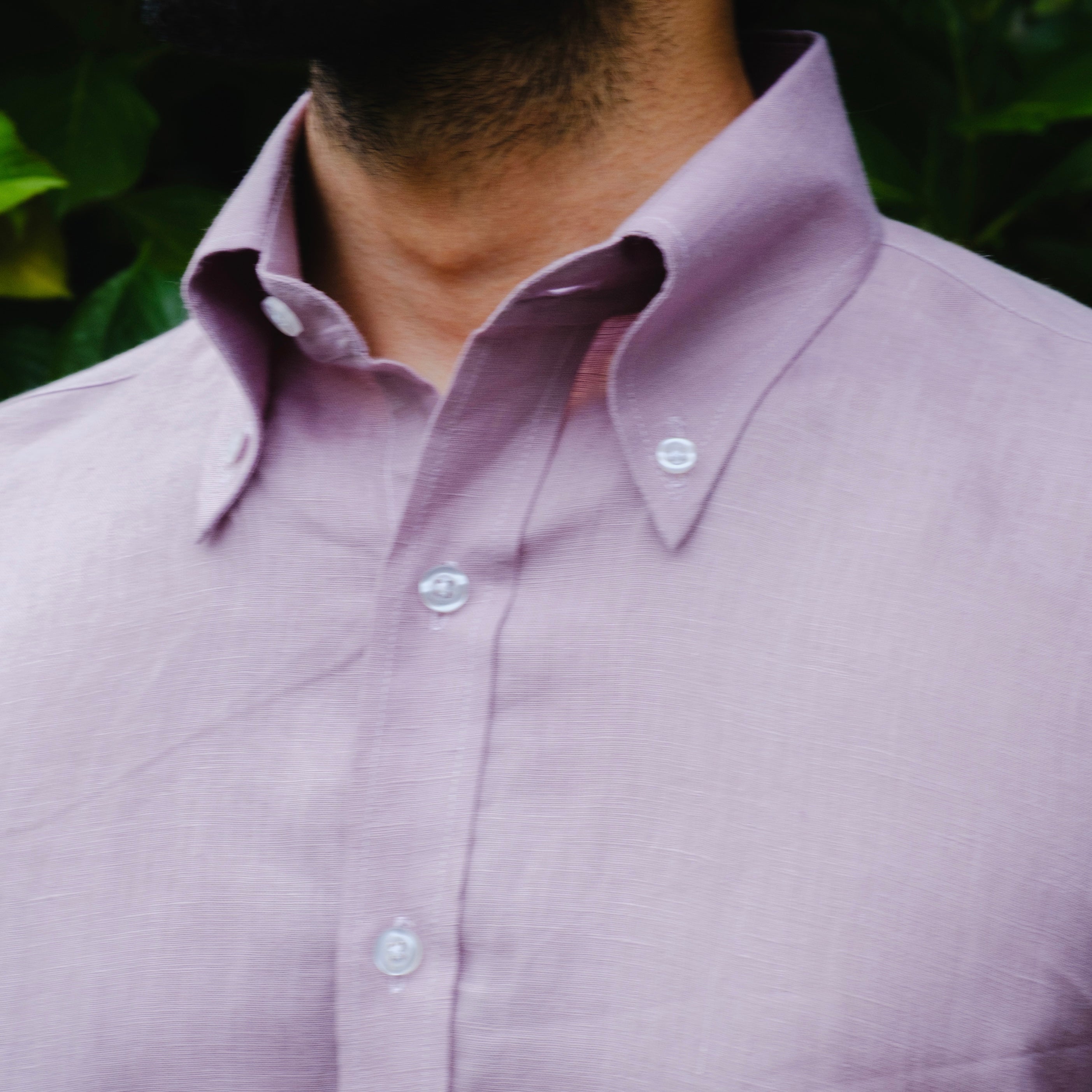 WISTERIA LINEN BUTTON DOWN SHIRT