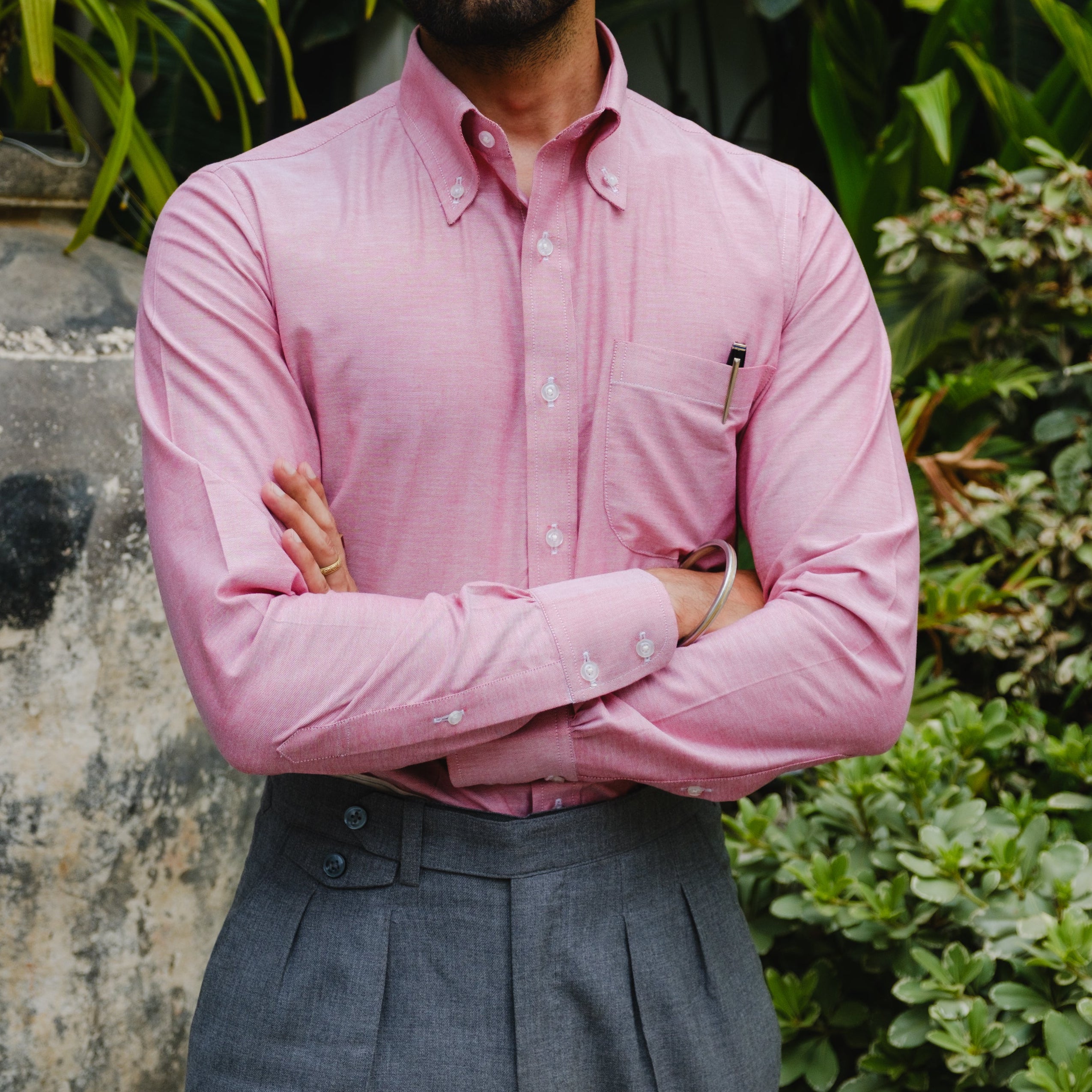 GIALLO CHIARO PASTELLO BUTTON-DOWN SHIRT