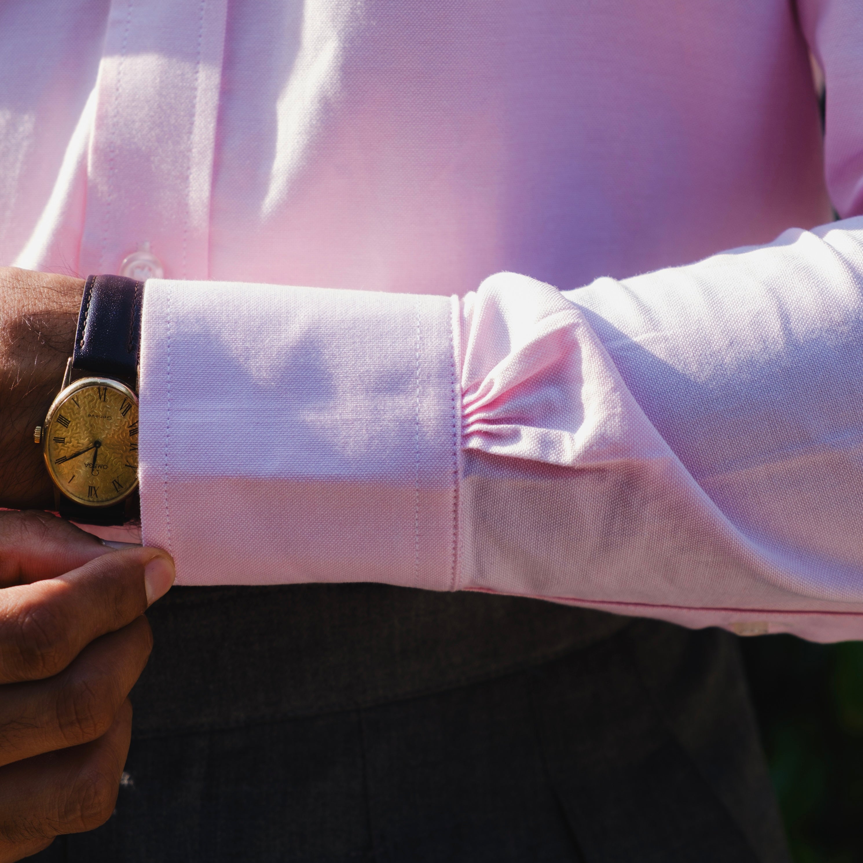 PENZA PINK BUTTON DOWN SHIRT