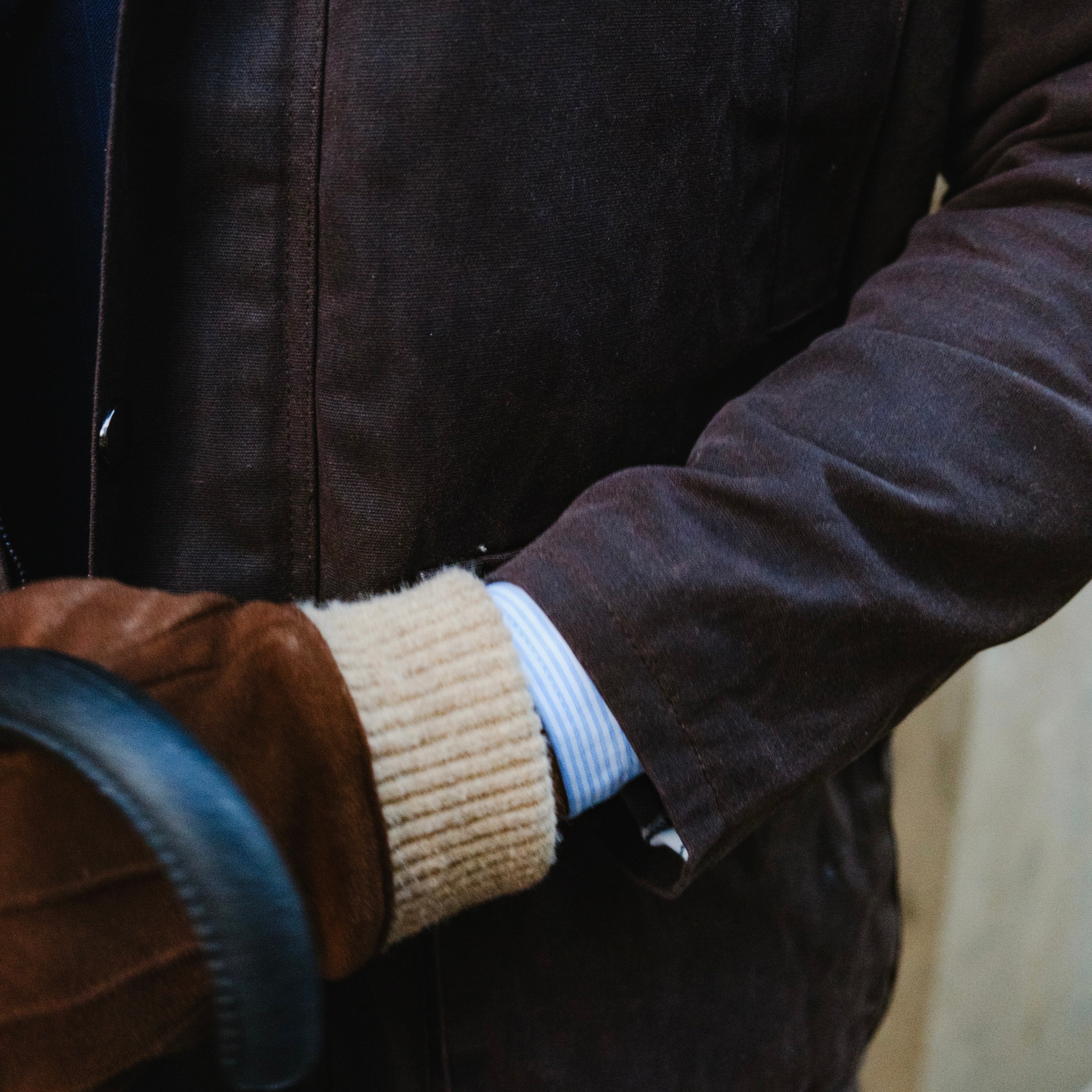 CRANFORD LONG WAX JACKET