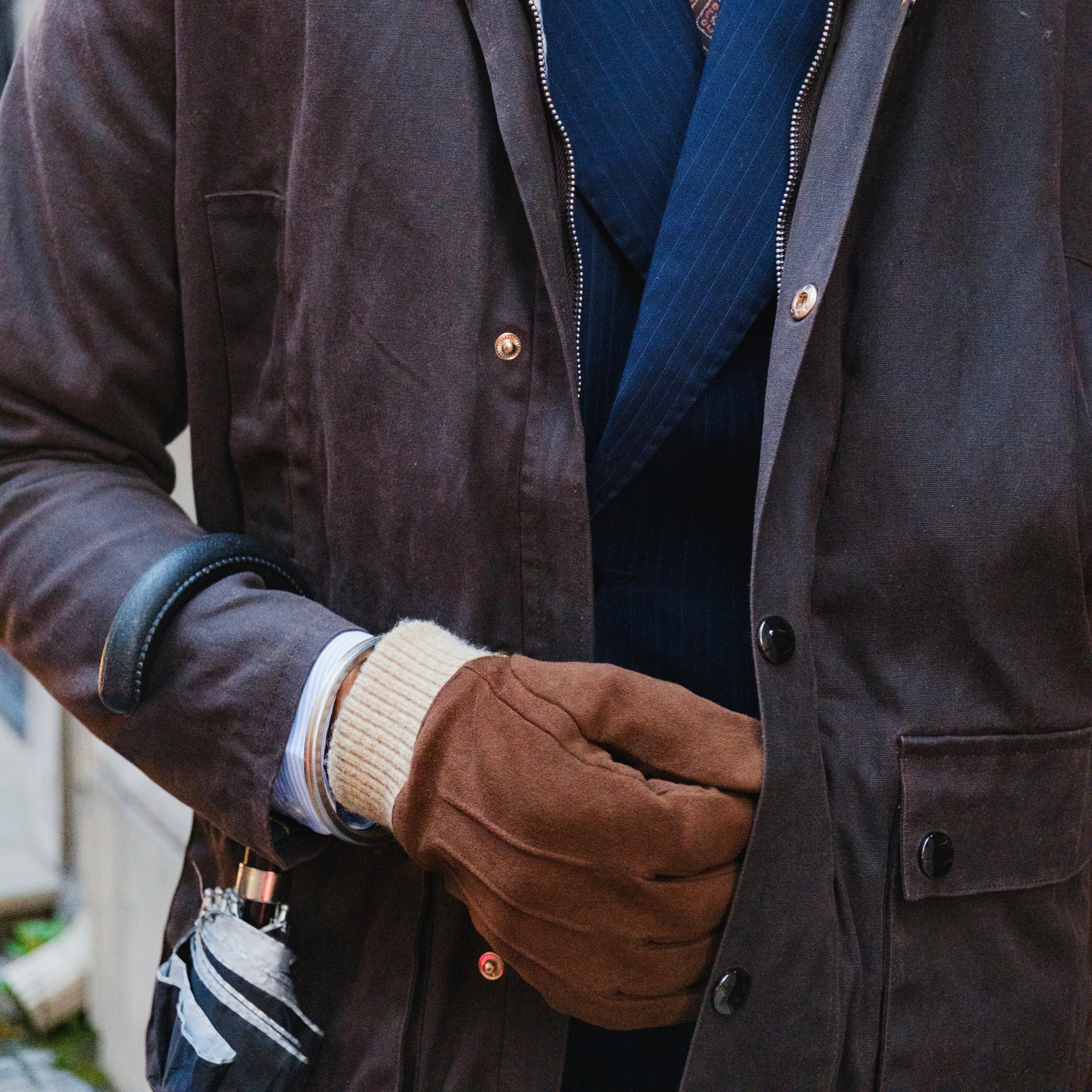 CRANFORD LONG WAX JACKET