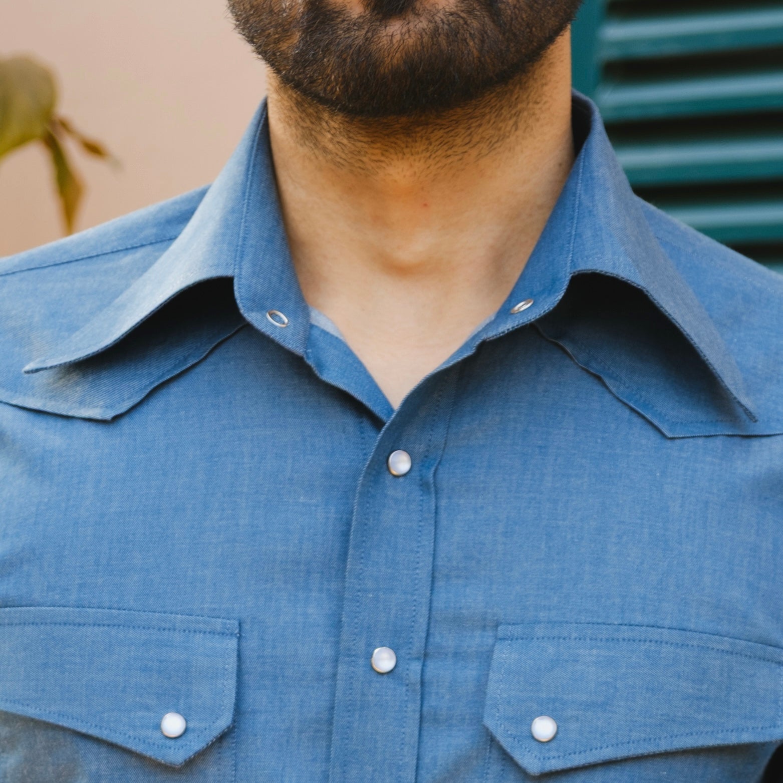 RANCHERO WESTERN DENIM SHIRT