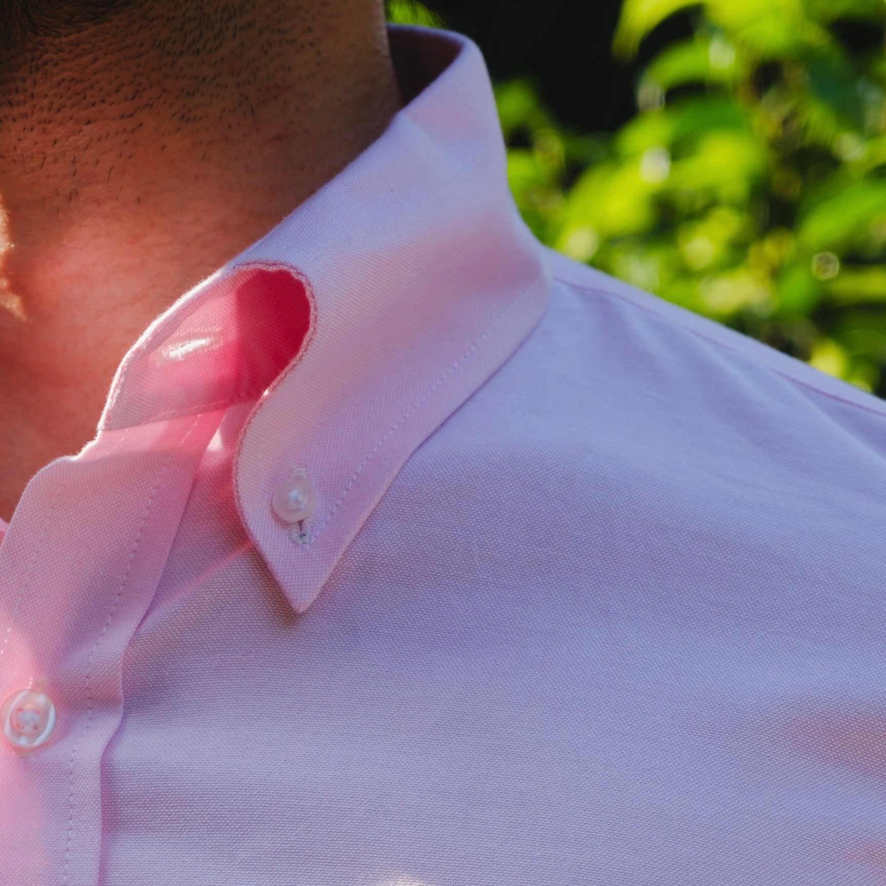 PENZA PINK BUTTON DOWN SHIRT