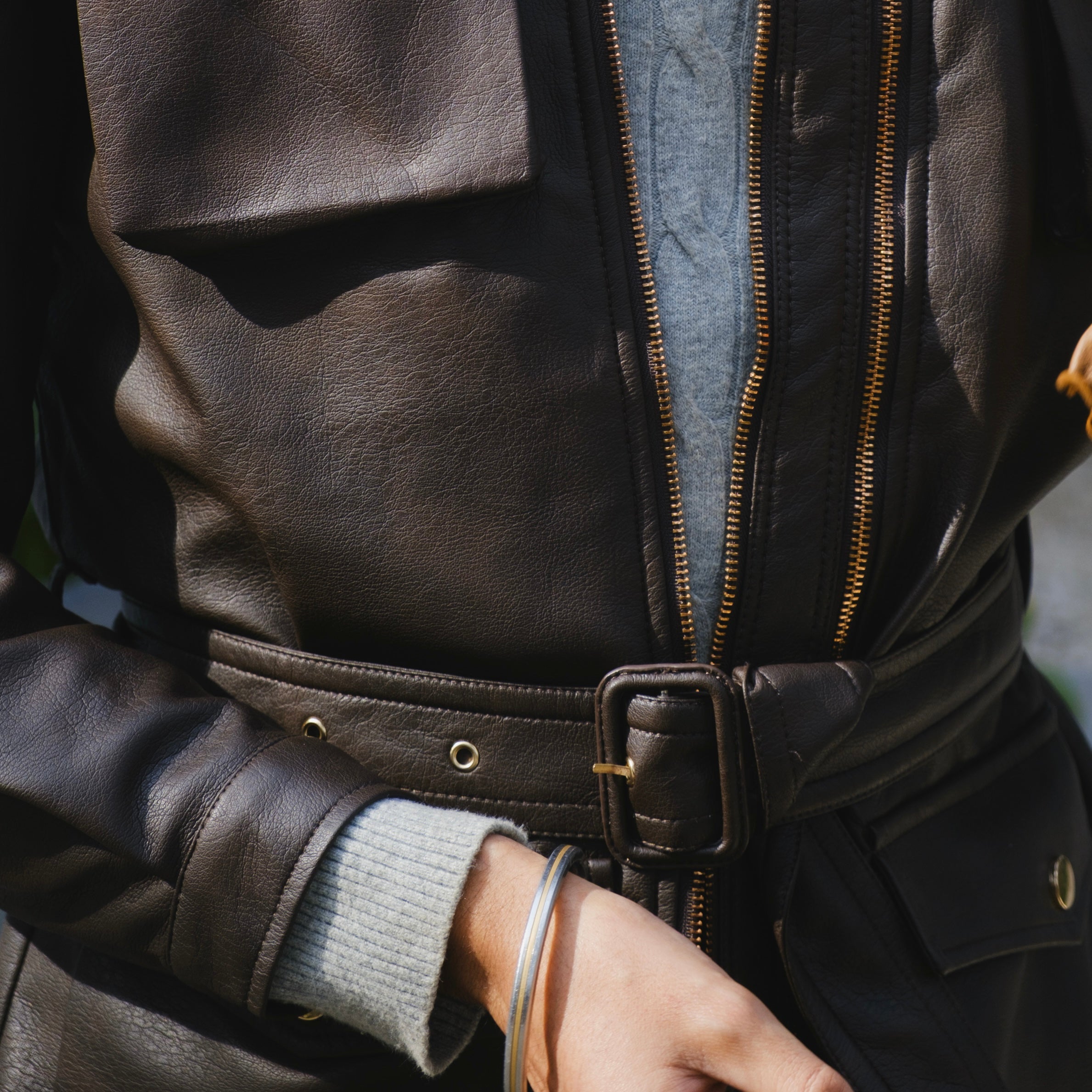 TUSCAN HERITAGE TWIN TRACK LEATHER JACKET