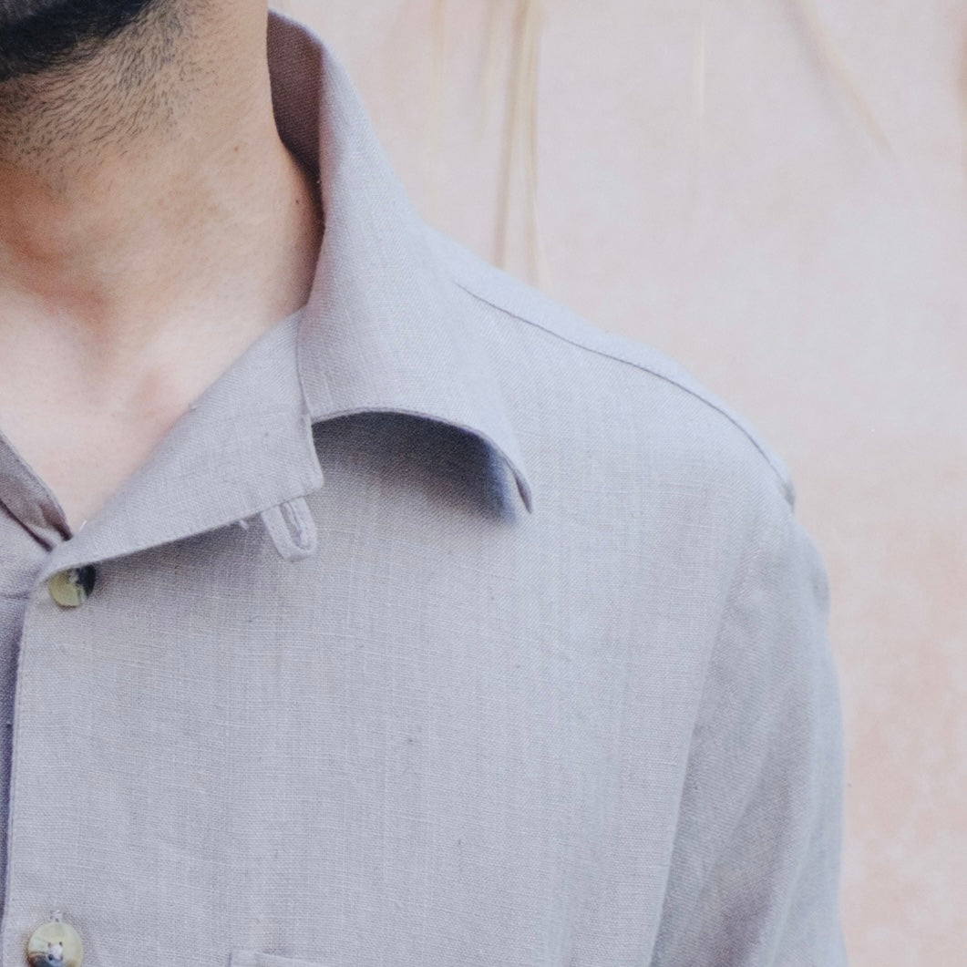 PATRIMONIO RADICI SAFARI LINEN JACKET