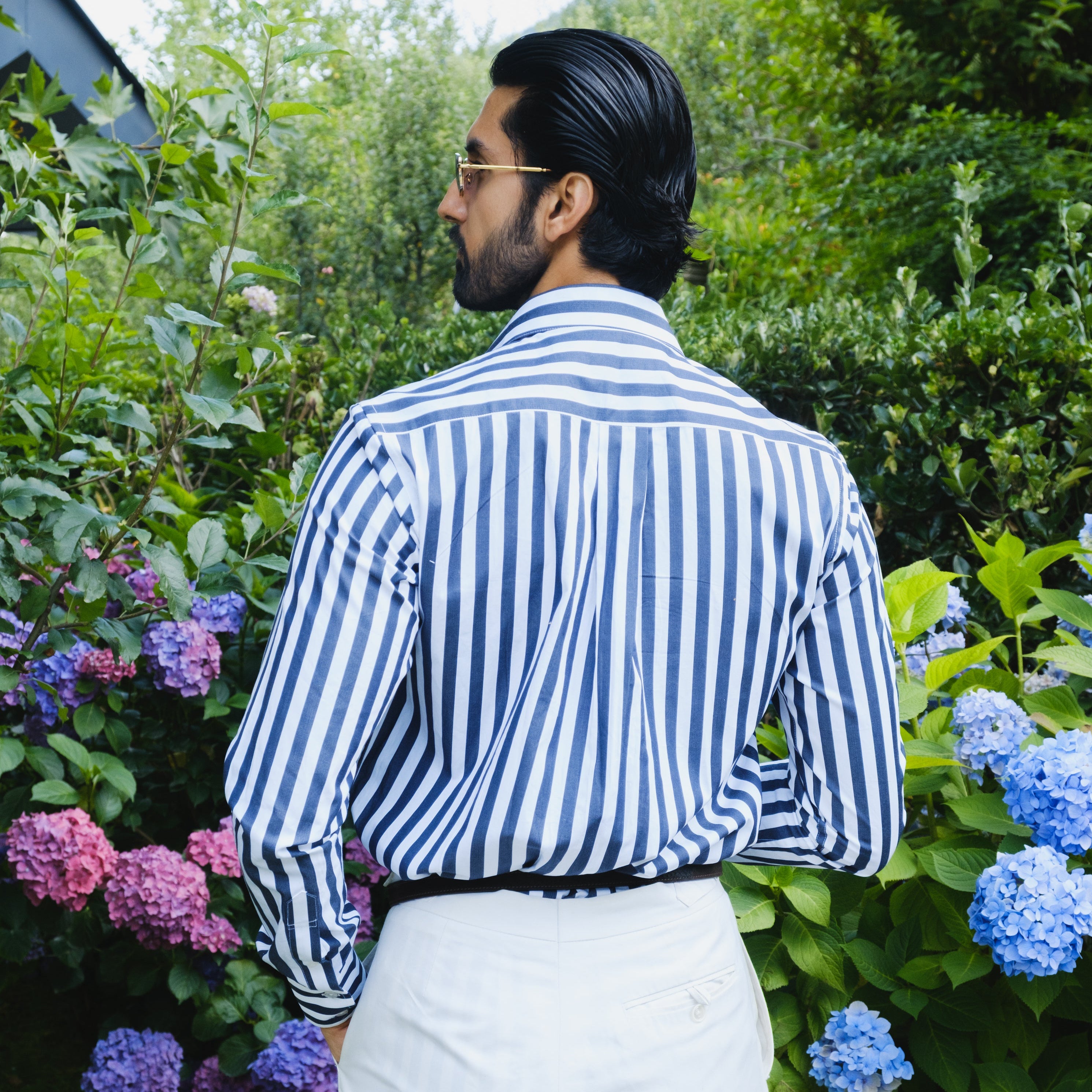 VARENNA CAPRI POCKET CUBAN COLLAR SHIRT