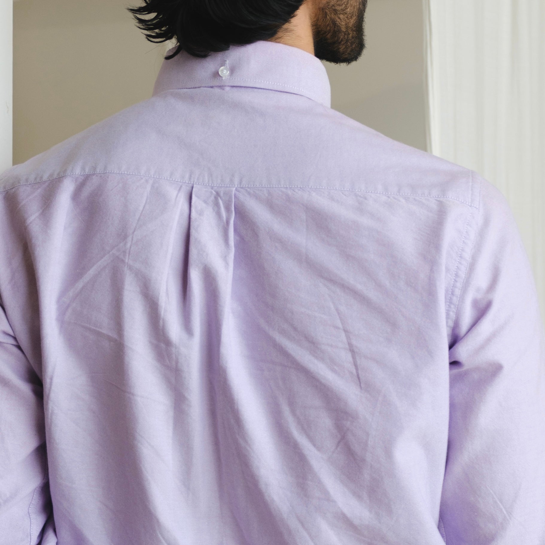 BRERA LAVENDER OXFORD BUTTON-DOWN SHIRT
