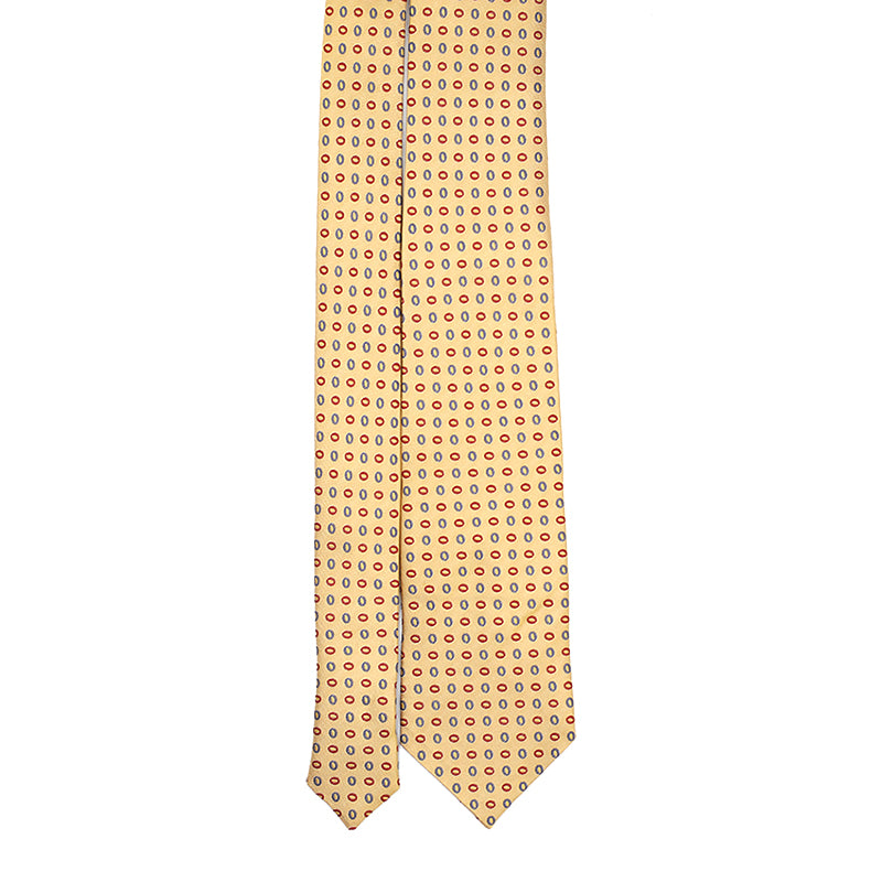 SIENA MEDALLION MADDER SILK TIE