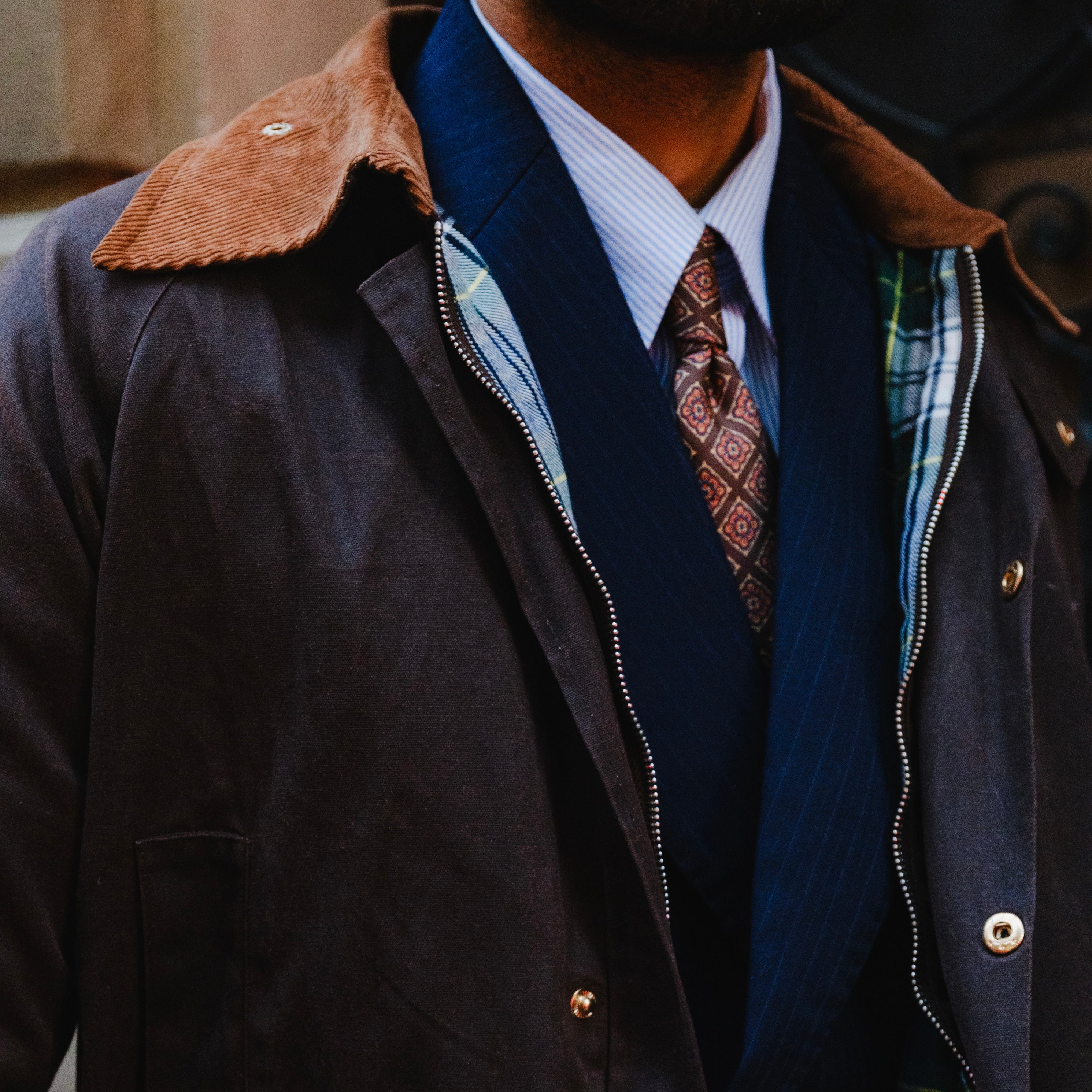 CRANFORD LONG WAX JACKET